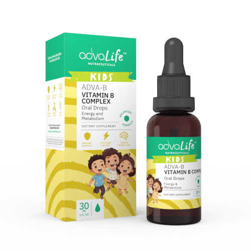 Vitamin B Complex Drops for Kids (1 box and 1 bottle)