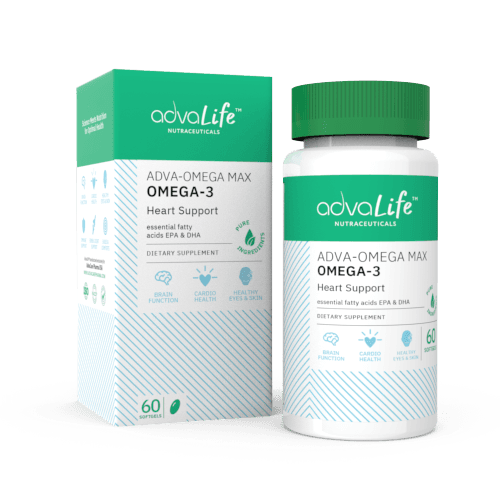 Omega-3 MAX Cápsulas (1 caja y 1 frasco)