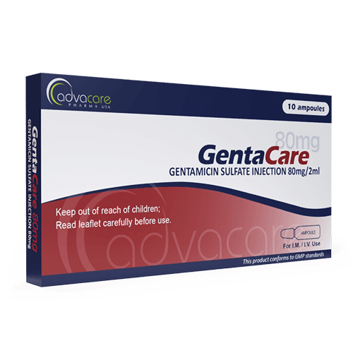 Injection de Gentamicine (boîte de 10 ampoules)