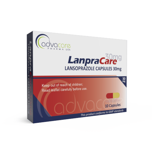 Lansoprazole Capsules (box of 10 capsules)