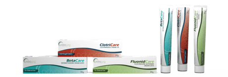 Crèmes médicamenteuses  à usage topique en tubes
