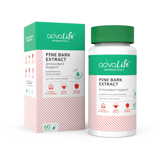 Pine Bark Extract Capsules (1 box and 1 bottle)