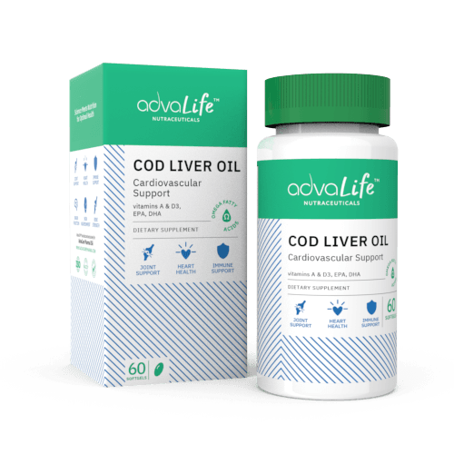 Capsules d'Huile de Foie de Morue (1 boîte et 1 bouteille)