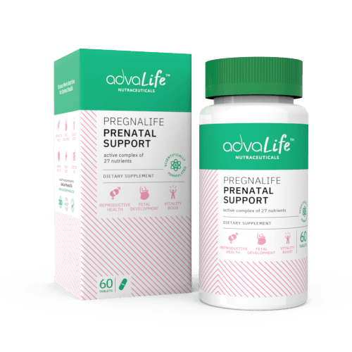 Comprimidos Prenatales (1 caja y 1 frasco)