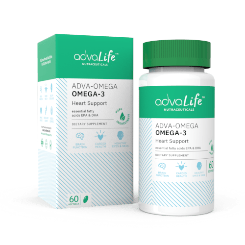 Omega-3 Cápsulas (1 caja y 1 botella)