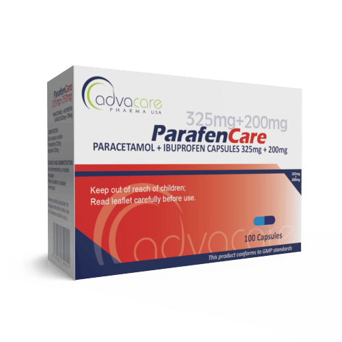 Paracetamol + Ibuprofen Capsules (box of 100 capsules)