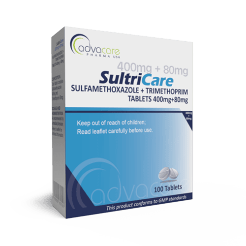 Sulfamethoxazole + Trimethoprim Tablets (box of 100 tablets)