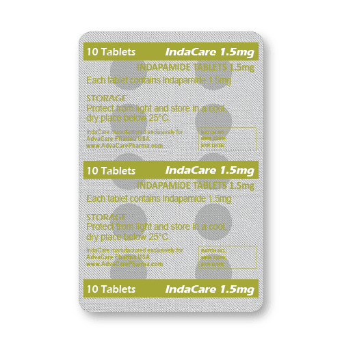 Comprimés d'Indapamide (blister de 10 comprimés)