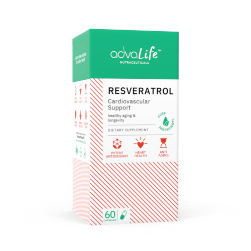 Resveratrol Capsules (box of bottle)