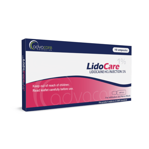 Lidocaine HCL Injection (box of 10 ampoules)