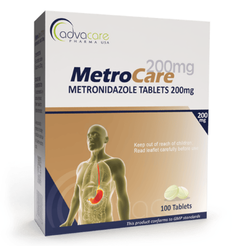 Metronidazole Tablets (box of 100 tablets)