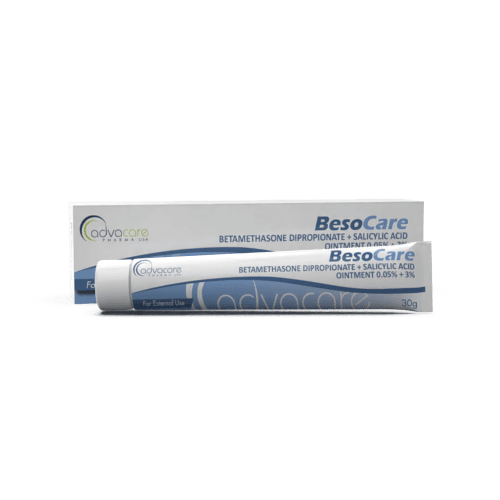 Pommade de Dipropionate de Bétaméthasone + Acide Salicylique (1 boîte et 1 tube)