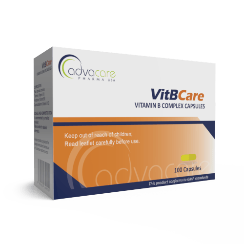 Complejo Vitamina B Cápsulas (caja de 100 cápsulas)
