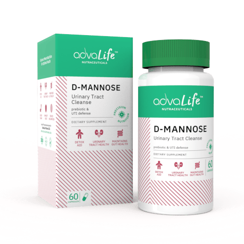 D-Mannose Capsules (1 box and 1 bottle)