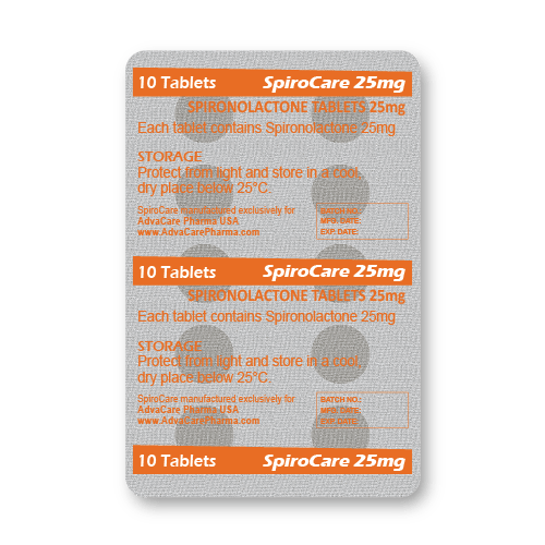 Spironolactone Comprimés (plaquette de 10 comprimés)