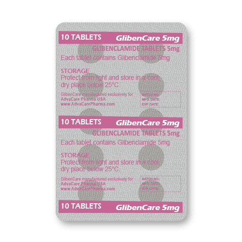 Glibenclamide Tablets (blister of 10 tablets)