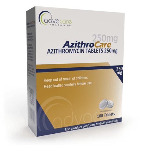 Comprimidos de Azitromicina (caja de 100 comprimidos)