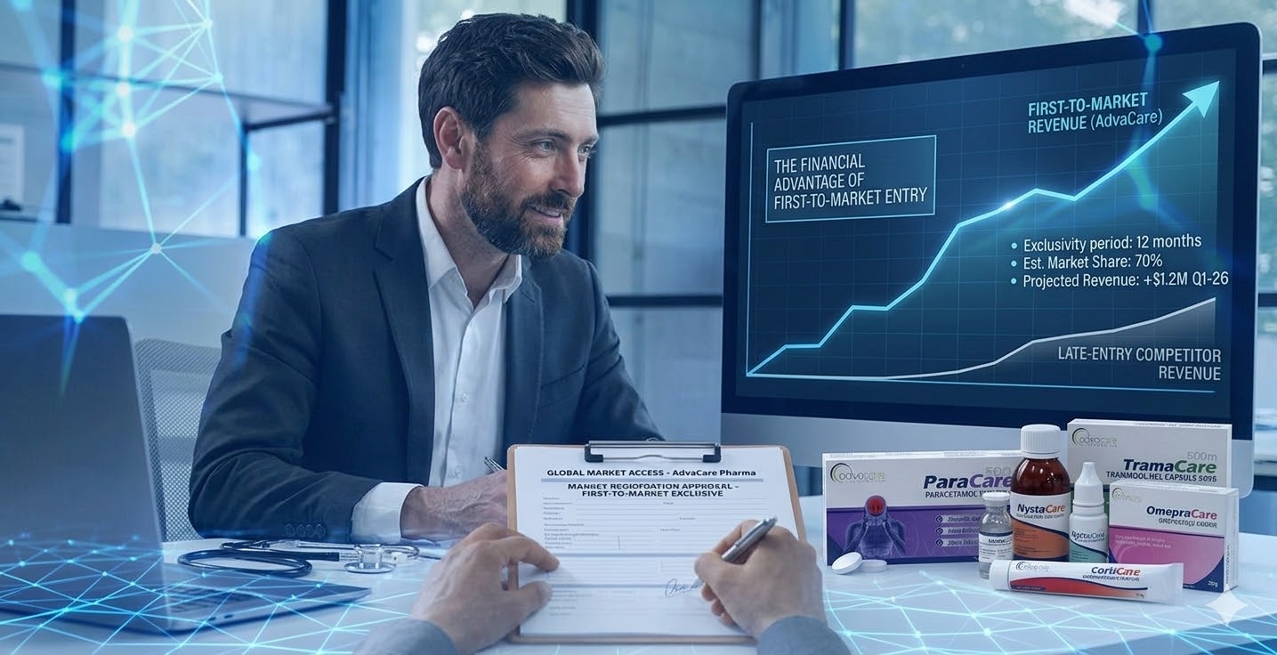 Avantages des produits pharma prêts pour le dossier