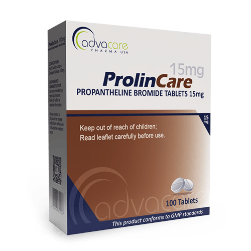 Propantelina Bromuro Comprimidos (caja de 100 comprimidos)