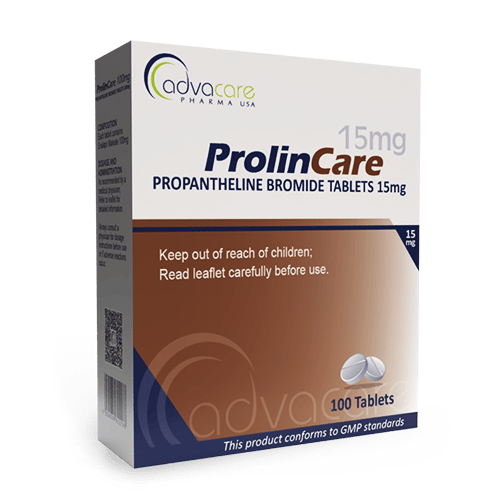 Comprimidos de Bromuro de Propantelina (caja de 100 comprimidos)
