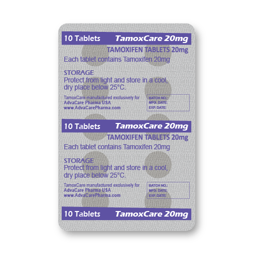 Tamoxifen Tablets (blister of 10 tablets)