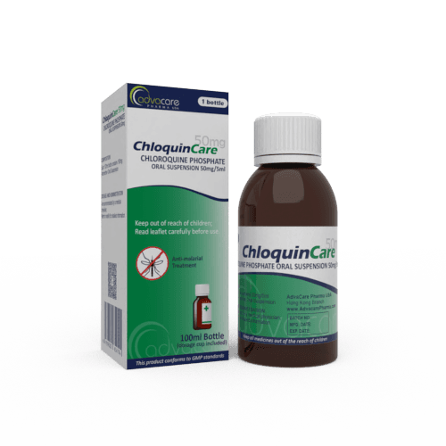 Chloroquine Phosphate Oral Suspension (1 box and 1 bottle)