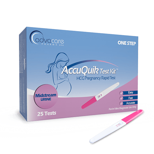 Pregnancy Test Kit Midstream (box of 25 kits)