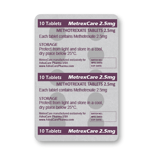 Comprimés de Méthotrexate (blister de 10 comprimés)