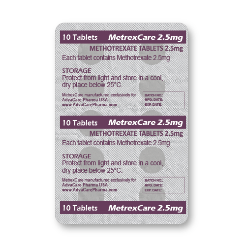 Méthotrexate Comprimés (plaquette de 10 comprimés)