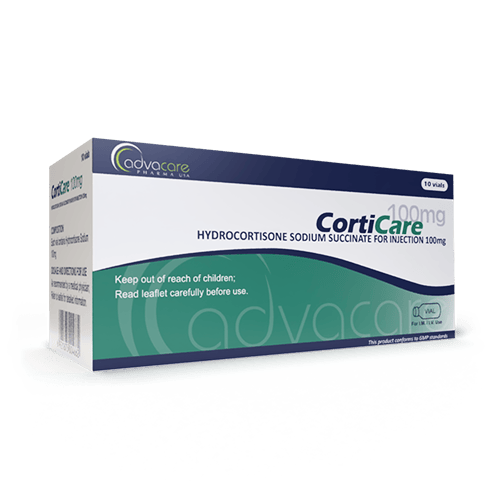 Succinate Sodique D'Hydrocortisone pour Injection (boîte de 10 flacons)