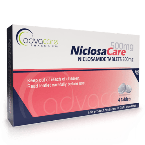 Comprimés de Niclosamide (boîte de 4 comprimés)