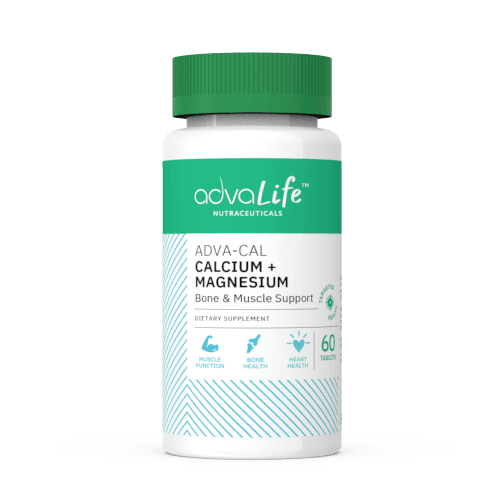 Comprimés de Calcium + Magnésium (bouteille de 60 comprimés)