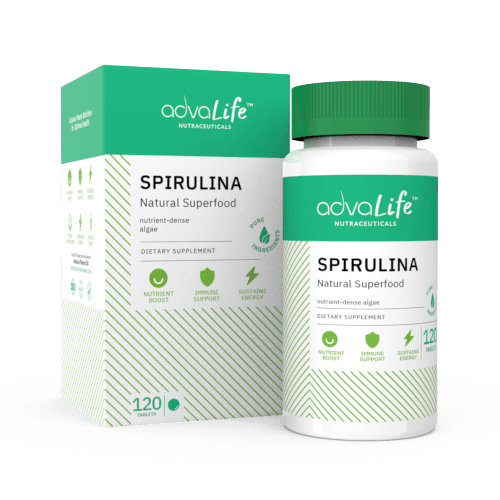 Comprimés de Spiruline (1 boîte et 1 bouteille)