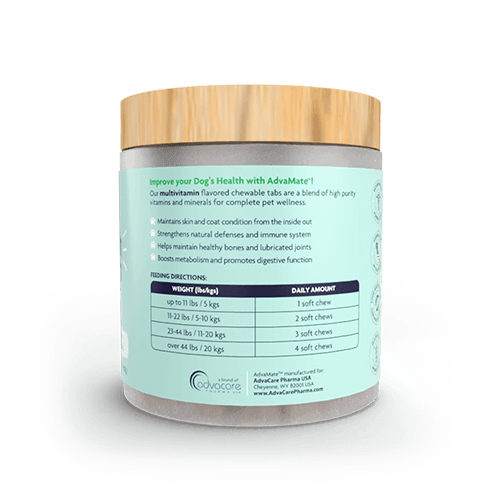 Suplemento Masticable Blando Multivitamínico (ingredientes de la botella)