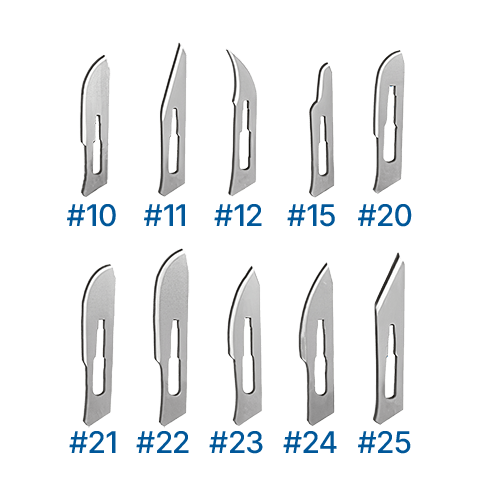 Surgical Blades (set of sizes)