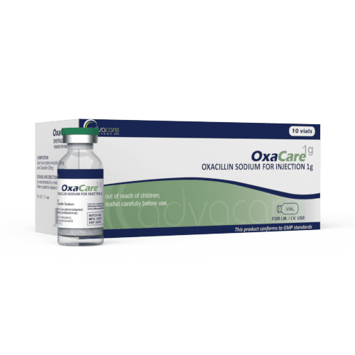 Oxacillin Sodium for Injection (1 box and 1 vial)
