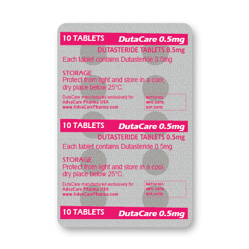 Dutasteride Tablets (blister of 10 tablets)