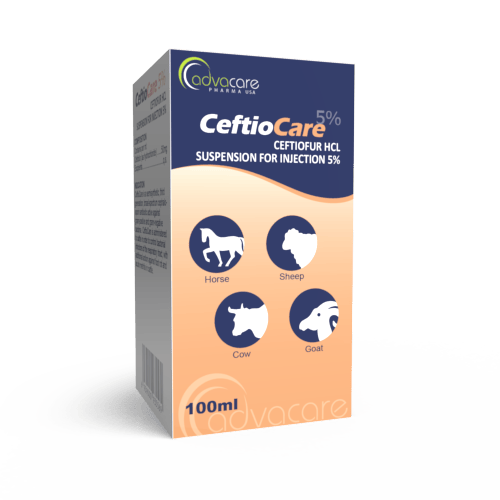 Ceftiofur HCL Suspension for Injection (box of 1 vial)
