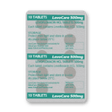 Comprimés de chlorhydrate de lévofloxacine (blister de 10 comprimés)