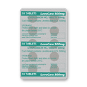 Comprimés de lévofloxacine HCL  (plaquette de 10 comprimés)