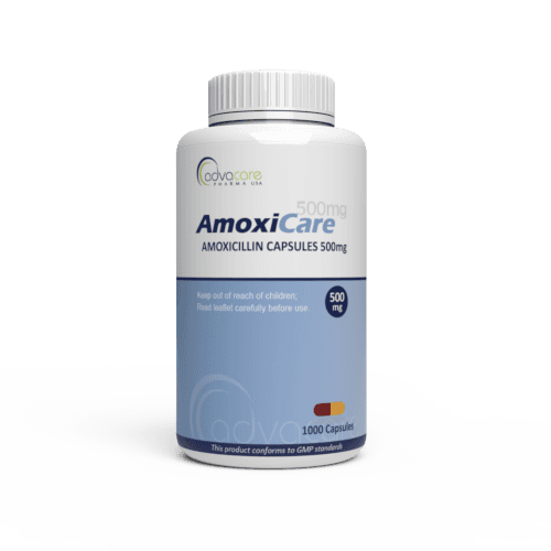 Amoxicillin Capsules (bottle of 1000 capsules)
