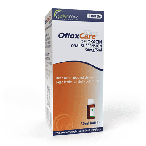 Suspensión Oral de Ofloxacino (caja de 1 frasco)