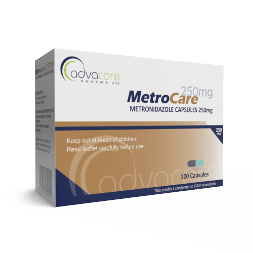 Metronidazole Capsules (box of 100 capsules)
