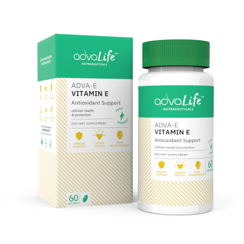 Vitamina E Capsulas (1 caja y 1 botella)