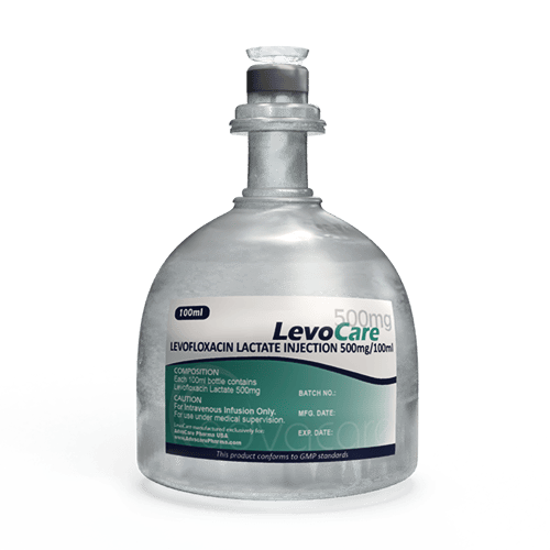 Levofloxacino Lactato Inyección (1 botella)