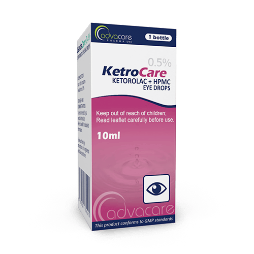 Ketorolac + HPMC Eye Drops (box of 1 bottle)