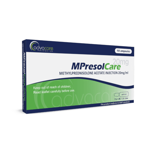 Injection de Méthylprednisolone (boîte de 10 ampoules)