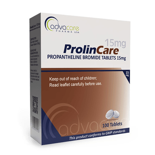 Propantheline Bromide Tablets (box of 100 tablets)