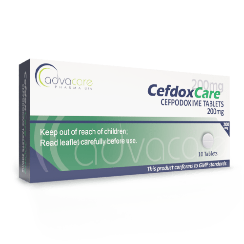 Cefpodoxime Tablets (box of 10 tablets)