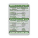Comprimés d'Irbésartan + Hydrochlorothiazide (blister de 10 comprimés)